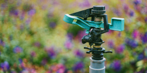 Sprinkler system at your rental home